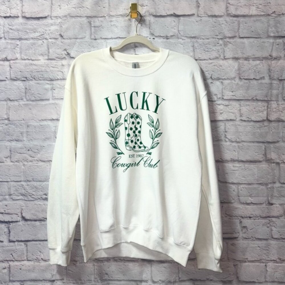 Lucky Cowgirl Crewneck